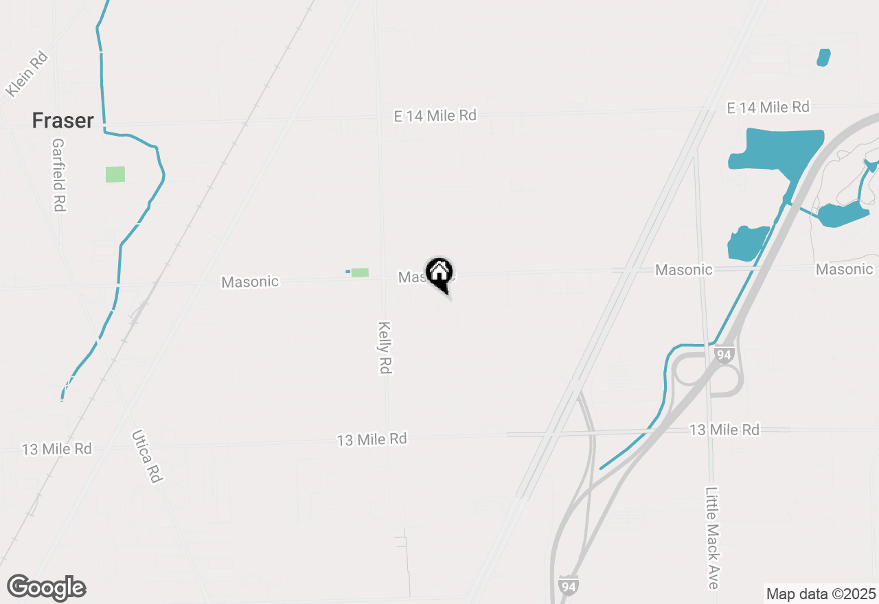 Map of 19236 Angela Court, Roseville, MI 48066