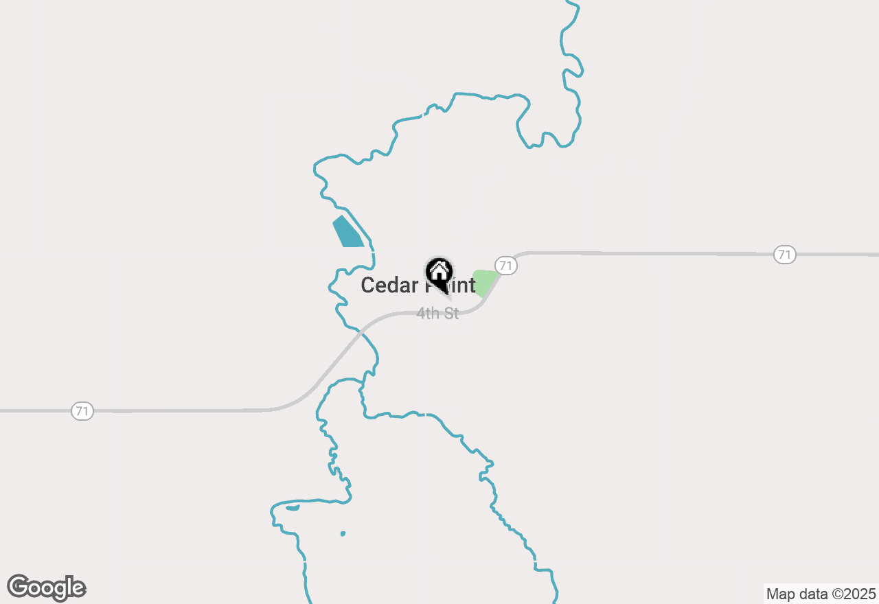 Map of 305 Oak Street, Cedar Point, IL 61316