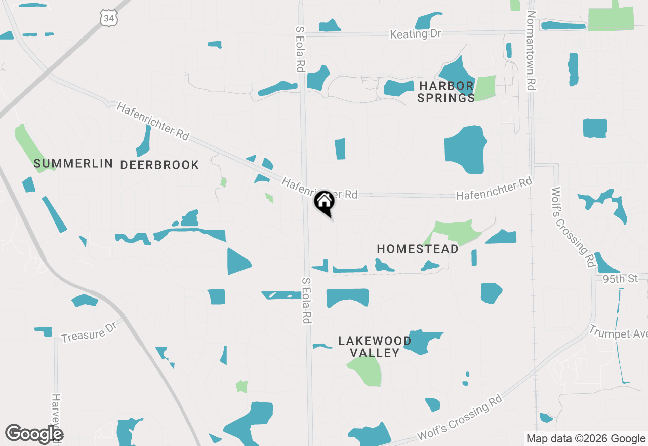 Map of 2280 S Eola Road, Aurora, IL 60503