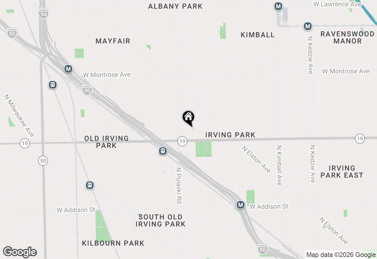 Map of 4039 N Harding Avenue, Chicago, IL 60618
