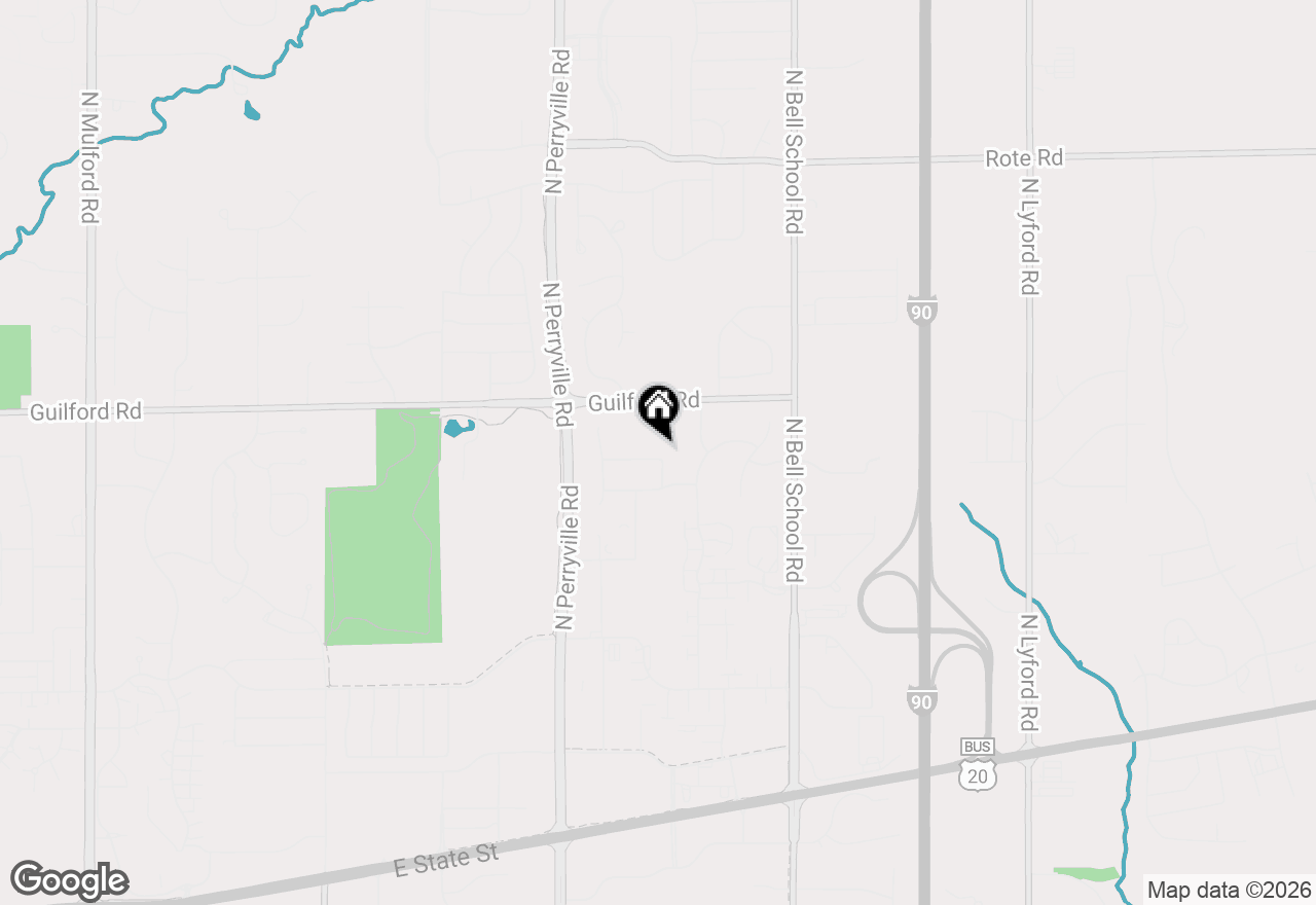 Map of 7218 Weathered Oak, Rockford, IL 61107