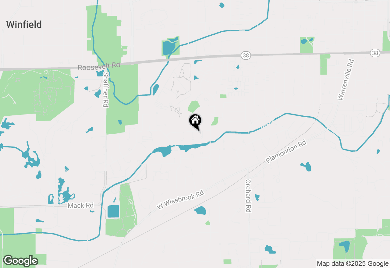 Map of 1457 Pebblestone Cove, Wheaton, IL 60189