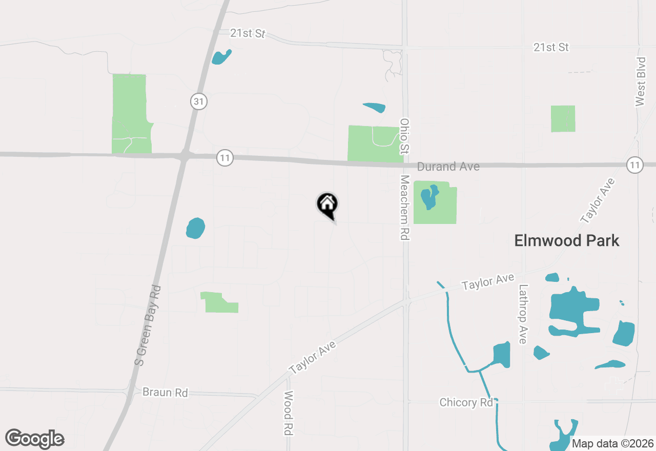 Map of 5211 Maryland Ave, Racine, WI 53406