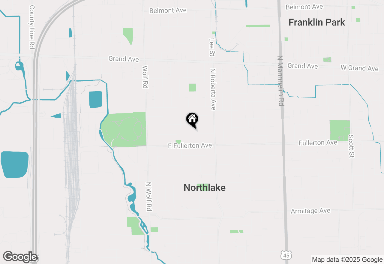 Map of 224 Hayes Drive, Northlake, IL 60164