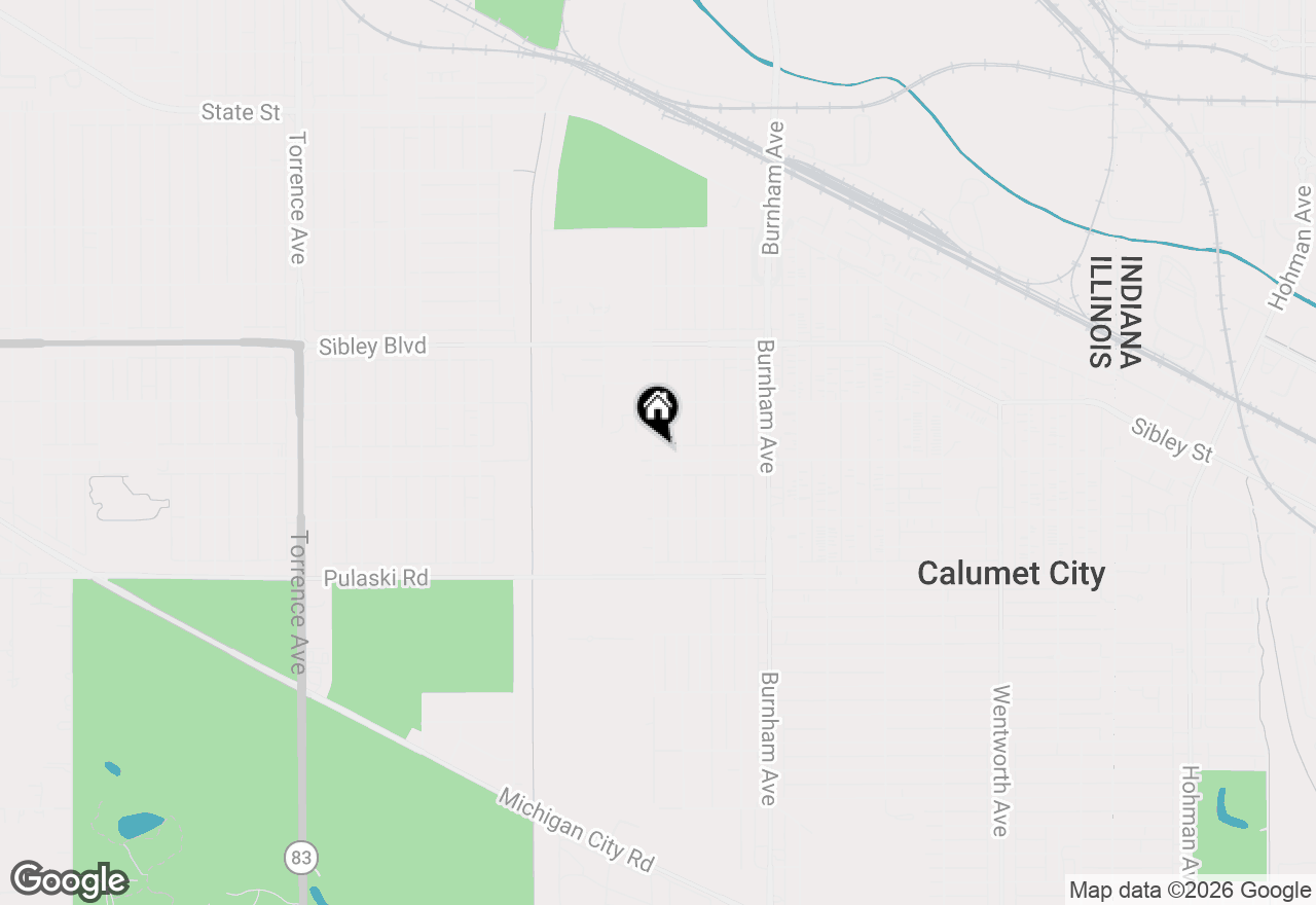 Map of 772 Memorial Drive, Calumet City, IL 60409