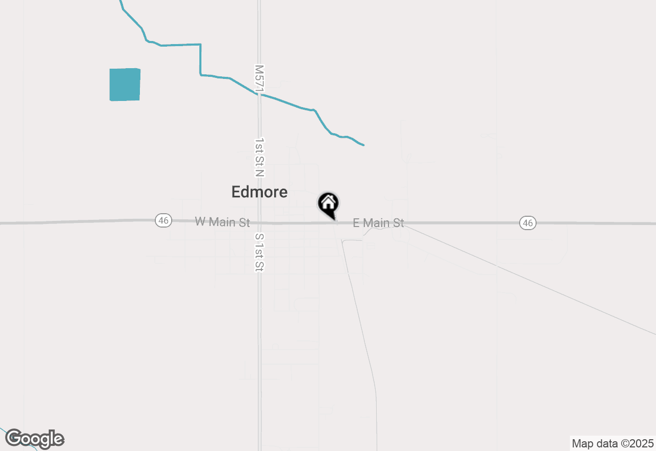 Map of 526 E Main Street, Edmore, MI 48829