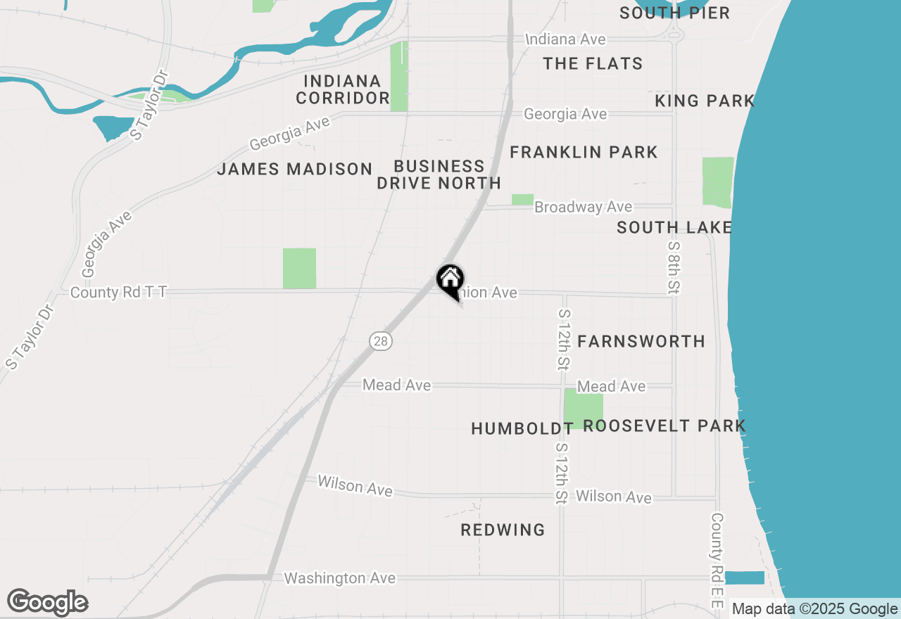 Map of 2126 S 16th St, Sheboygan, WI 53081