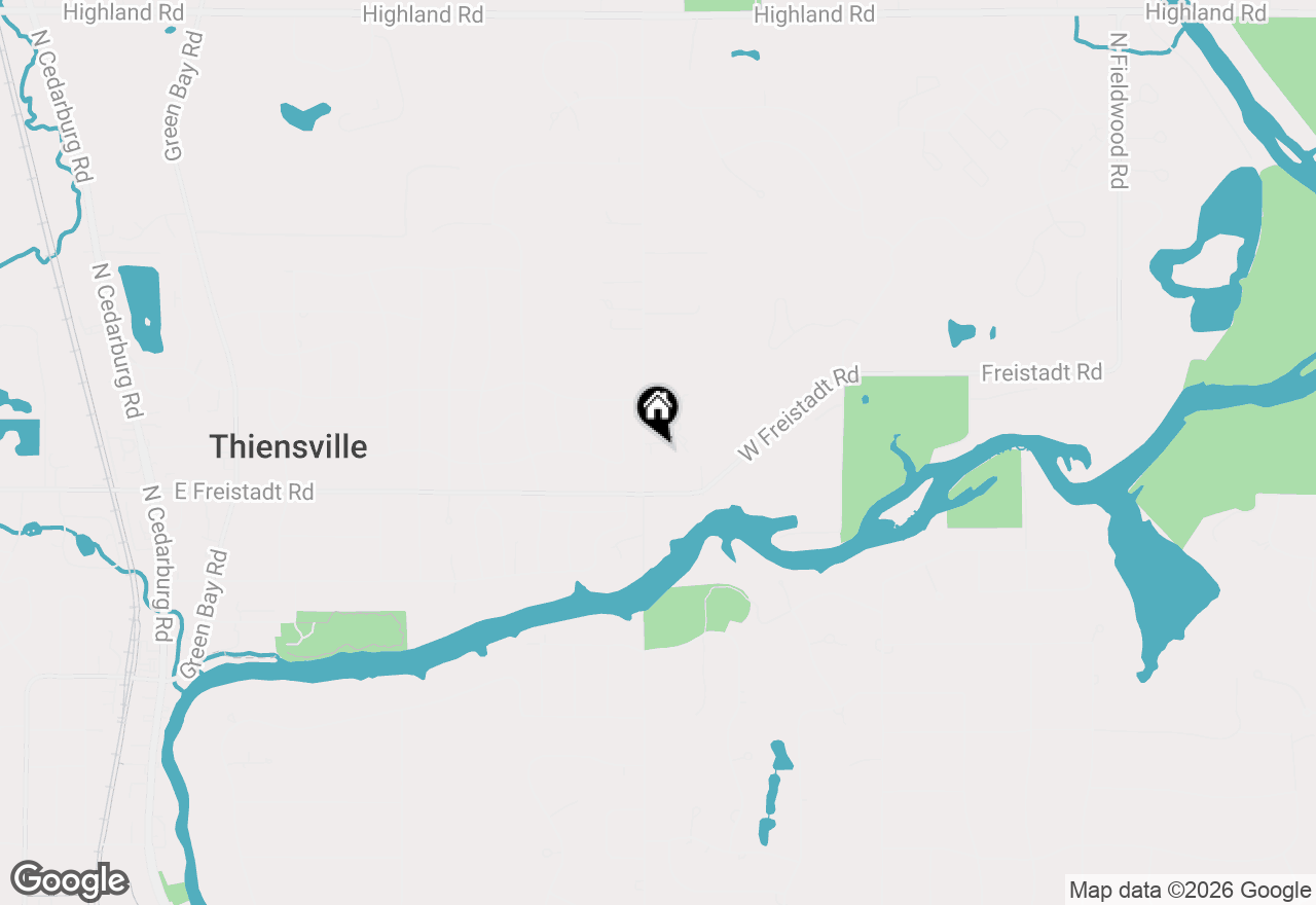 Map of 12044 N Maryhill Ct, Mequon, WI 53092