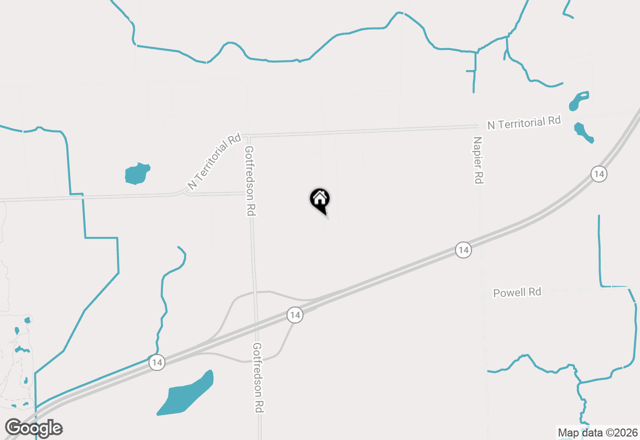 Map of 6223 Valleyfield Drive, Plymouth, MI 48170
