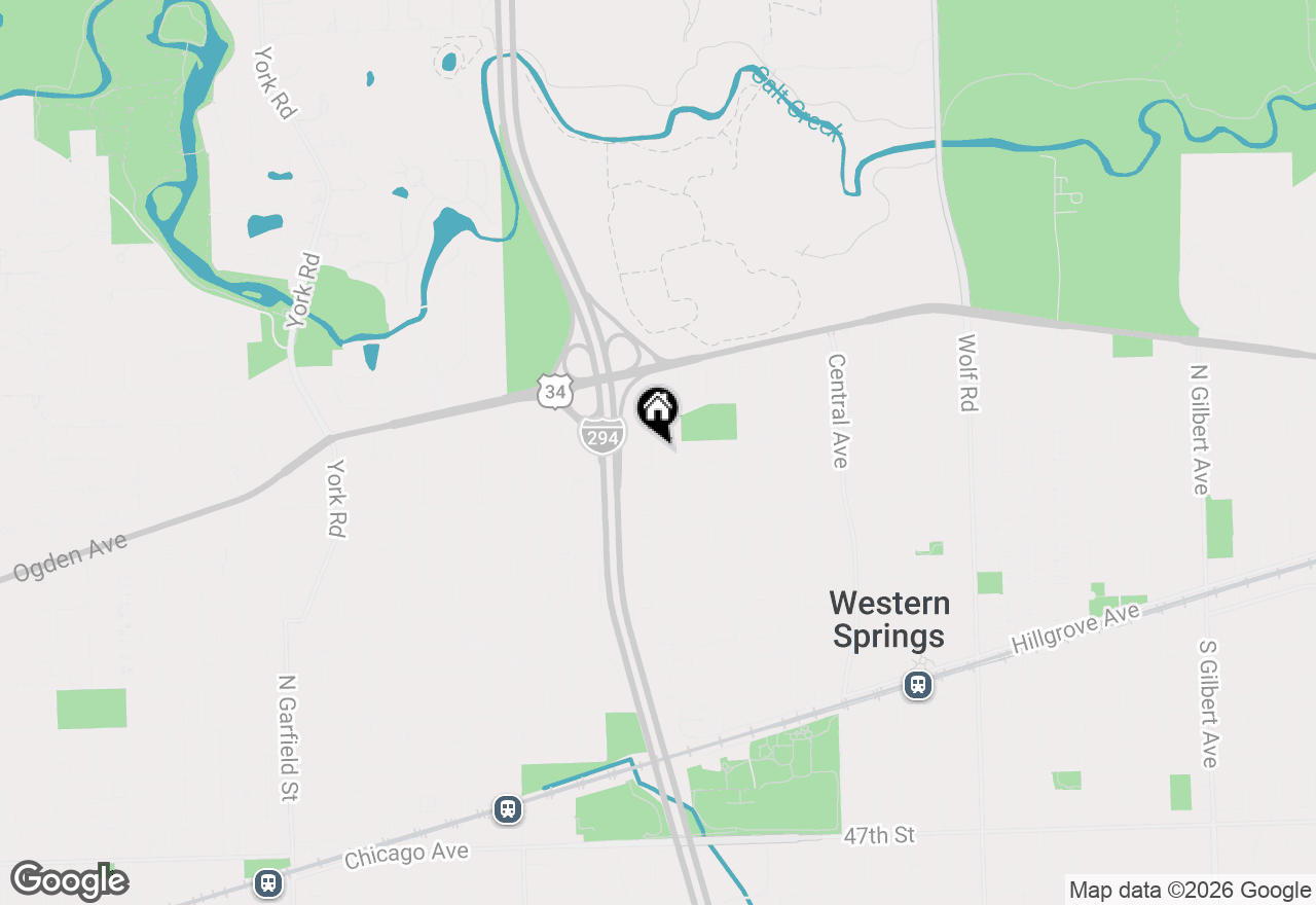 Map of 3967 Western Avenue, Western Springs, IL 60558