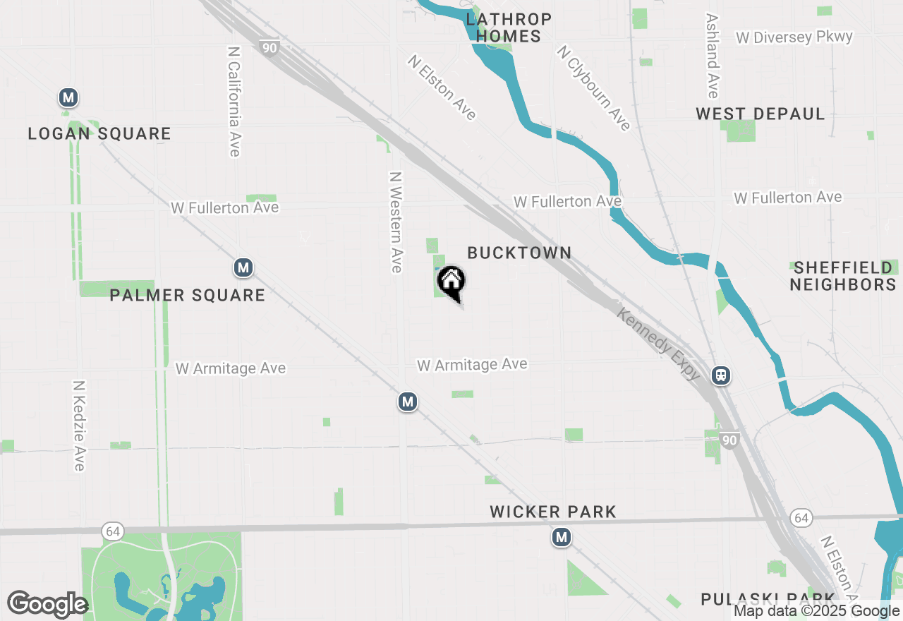 Map of 2246 W Charleston Street, Chicago, IL 60647