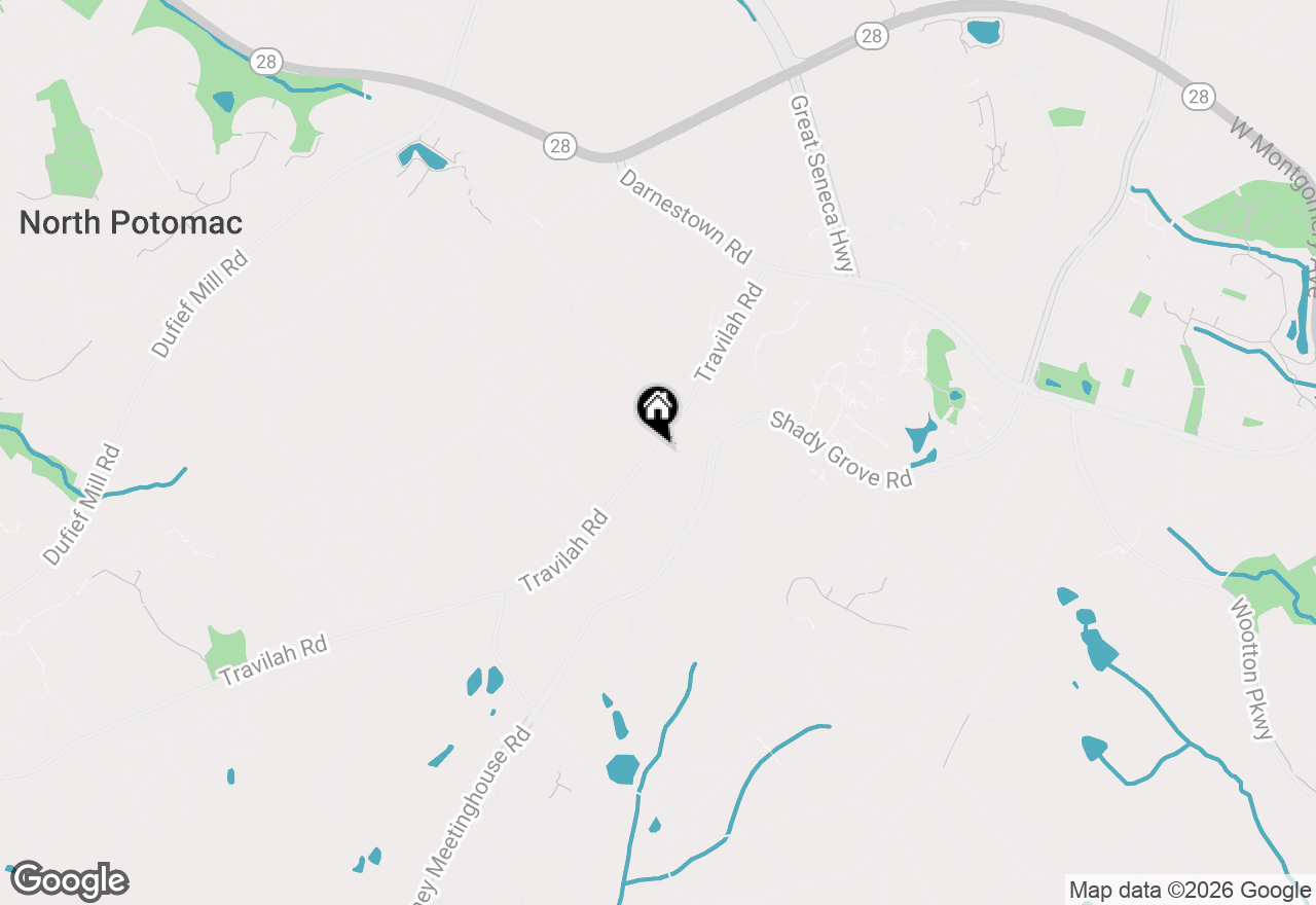 Map of 14247 Travilah Road, Rockville, MD 20850