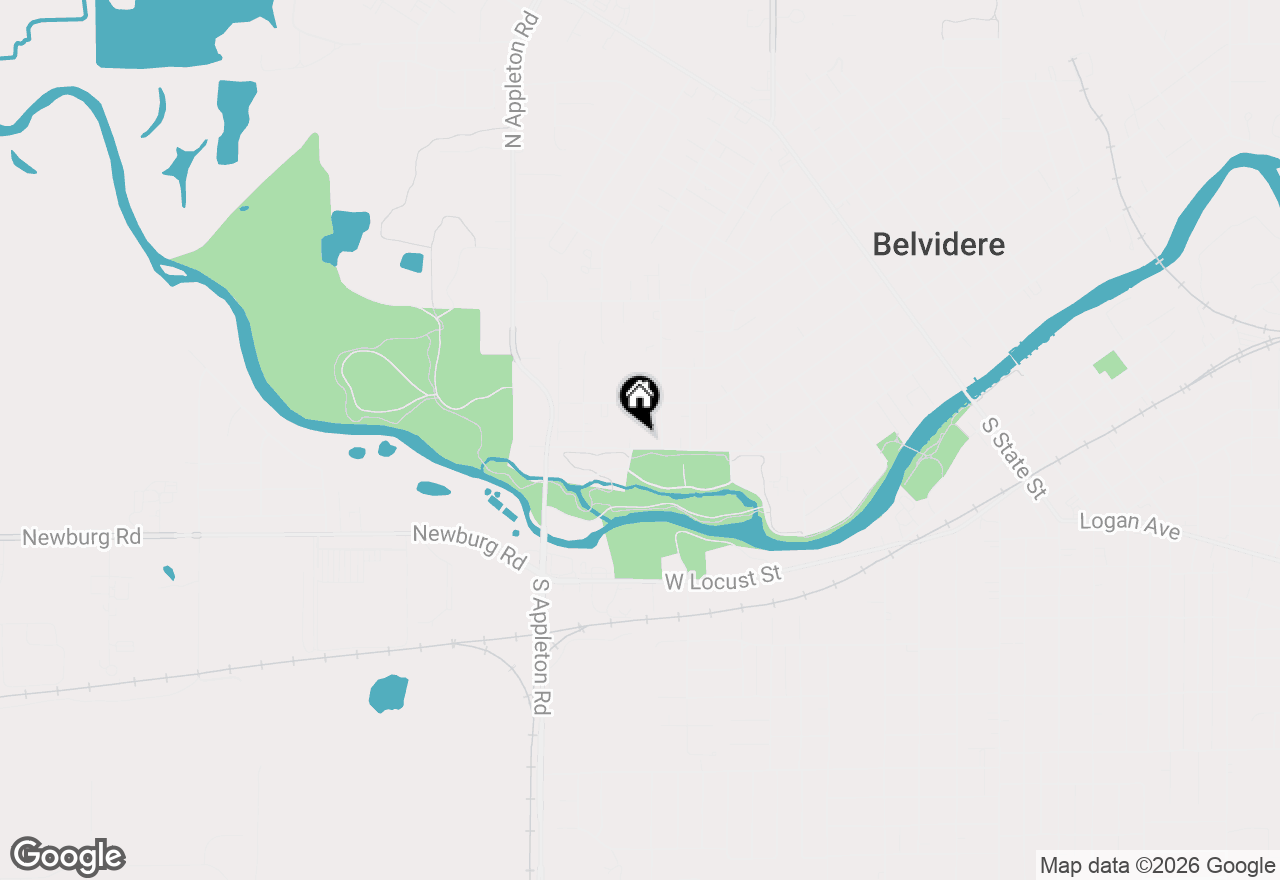 Map of 915 W Lincoln Avenue, Belvidere, IL 61008