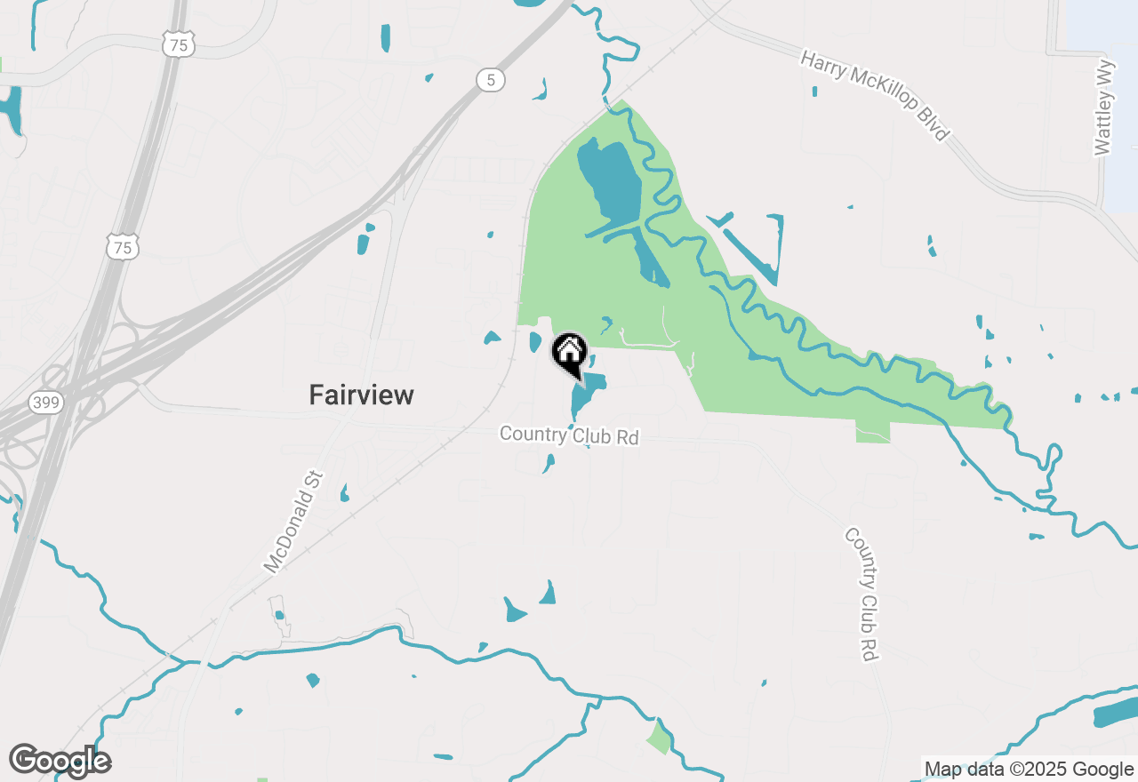 Map of 2801 Golden Meadow Court, Mckinney, TX 75069