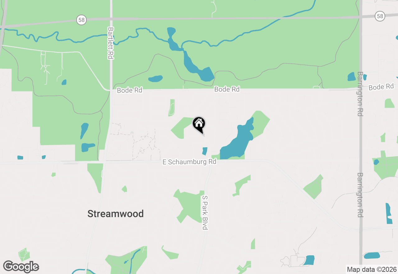 Map of 557 E Shag Bark Lane #A, Streamwood, IL 60107