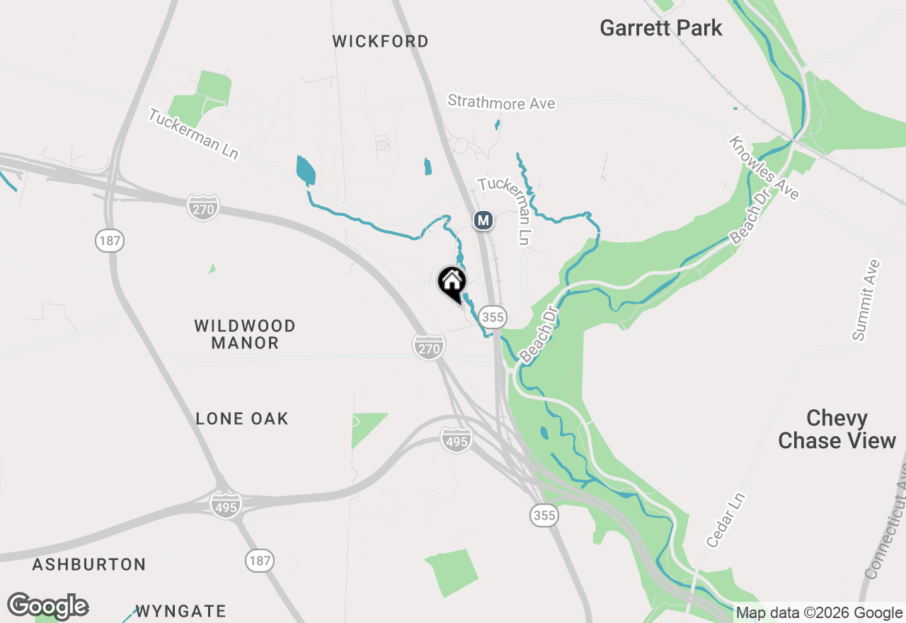 Map of 10201 Grosvenor Place #1111, Rockville, MD 20852