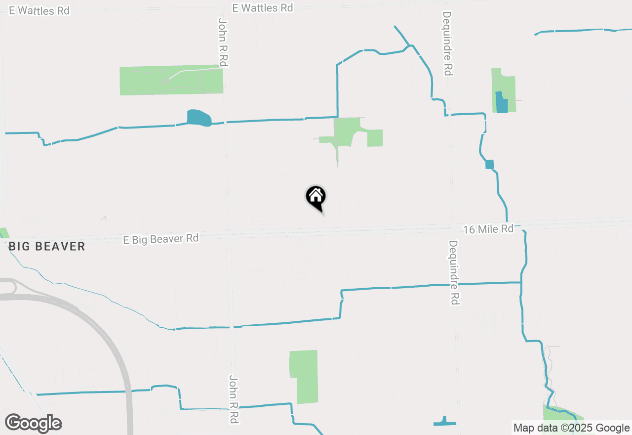 Map of 2397 Cedar Knoll Drive, Troy, MI 48083