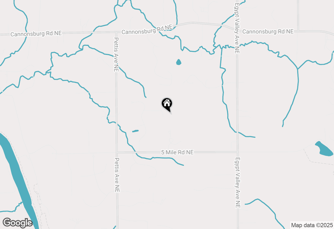 Map of 4658 Linden Branch Drive Ne, Ada, MI 49301
