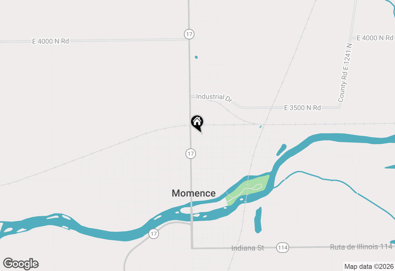 Map of 120 E 6 Th Streets, Momence, IL 60954