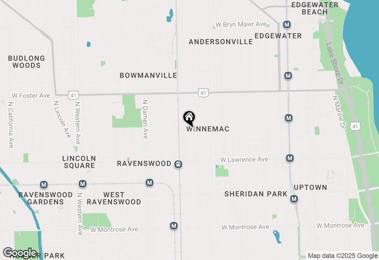 Map of 4908 N Hermitage Avenue, Chicago, IL 60640