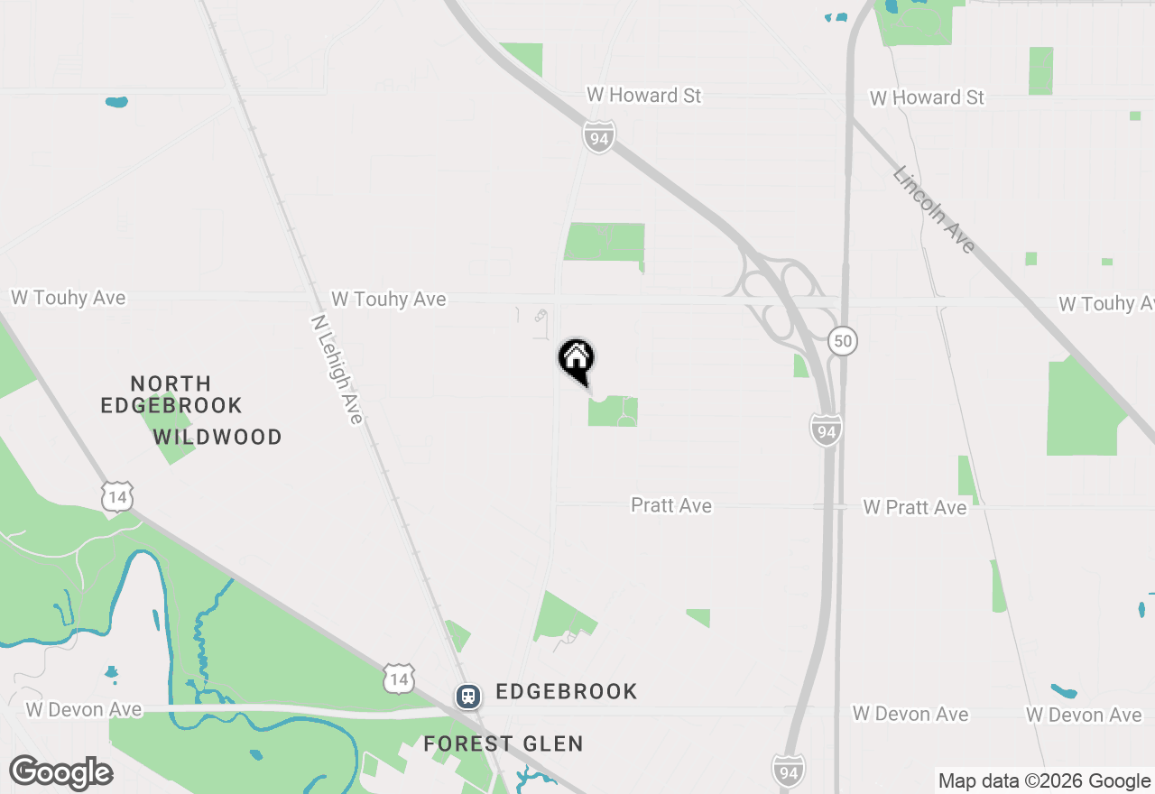 Map of 7002 Lorel Avenue, Skokie, IL 60077