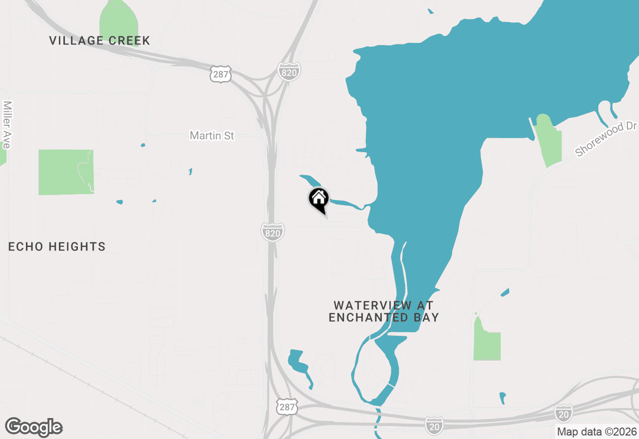Map of 5556 Topwater Trail, Fort Worth, TX 76119