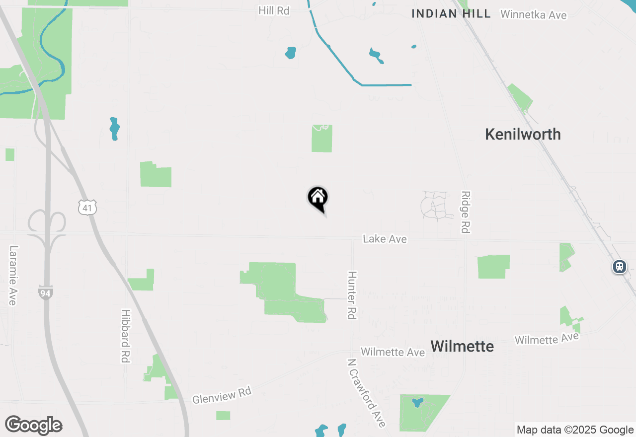 Map of 930 Pontiac Road, Wilmette, IL 60091