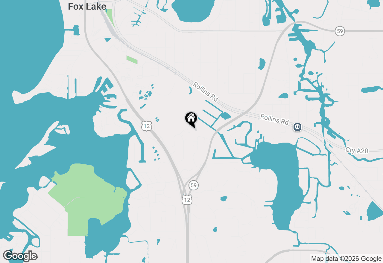 Map of 523 Fox Ridge Drive #523, Fox Lake, IL 60020