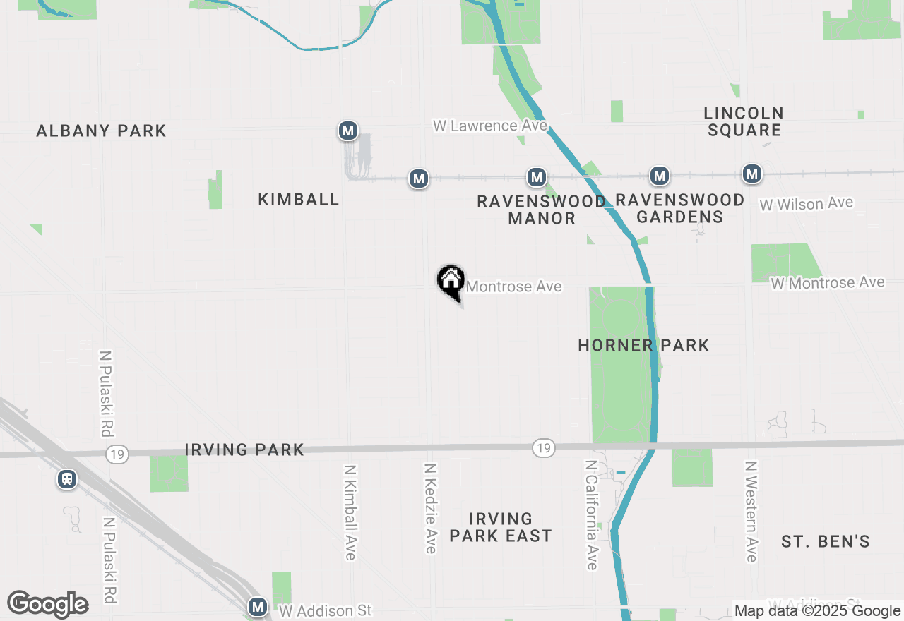 Map of 4325 N Troy Street #2, Chicago, IL 60618