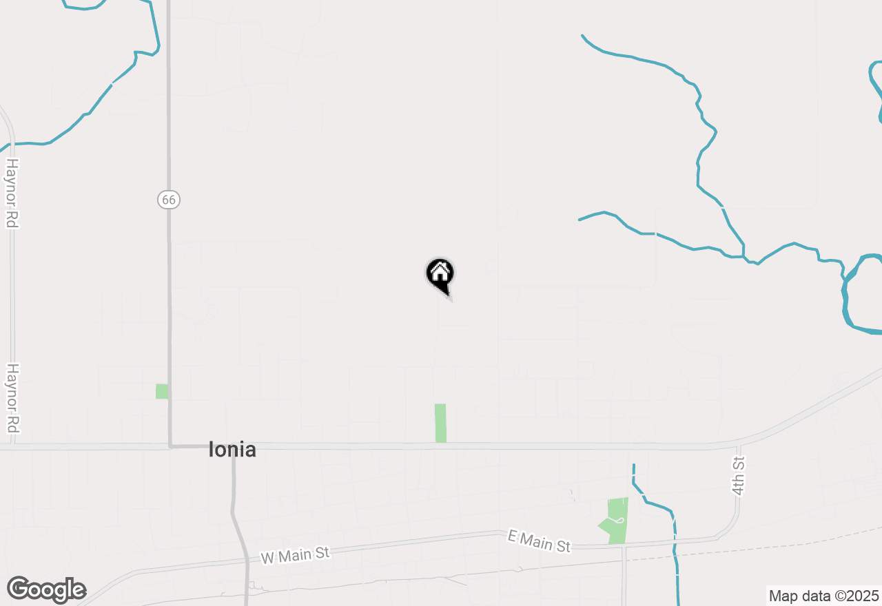 Map of 260 Oakwood Court, Ionia, MI 48846