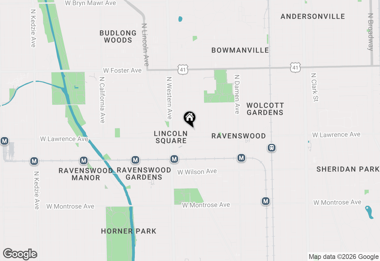 Map of 4823 N Oakley Avenue, Chicago, IL 60625