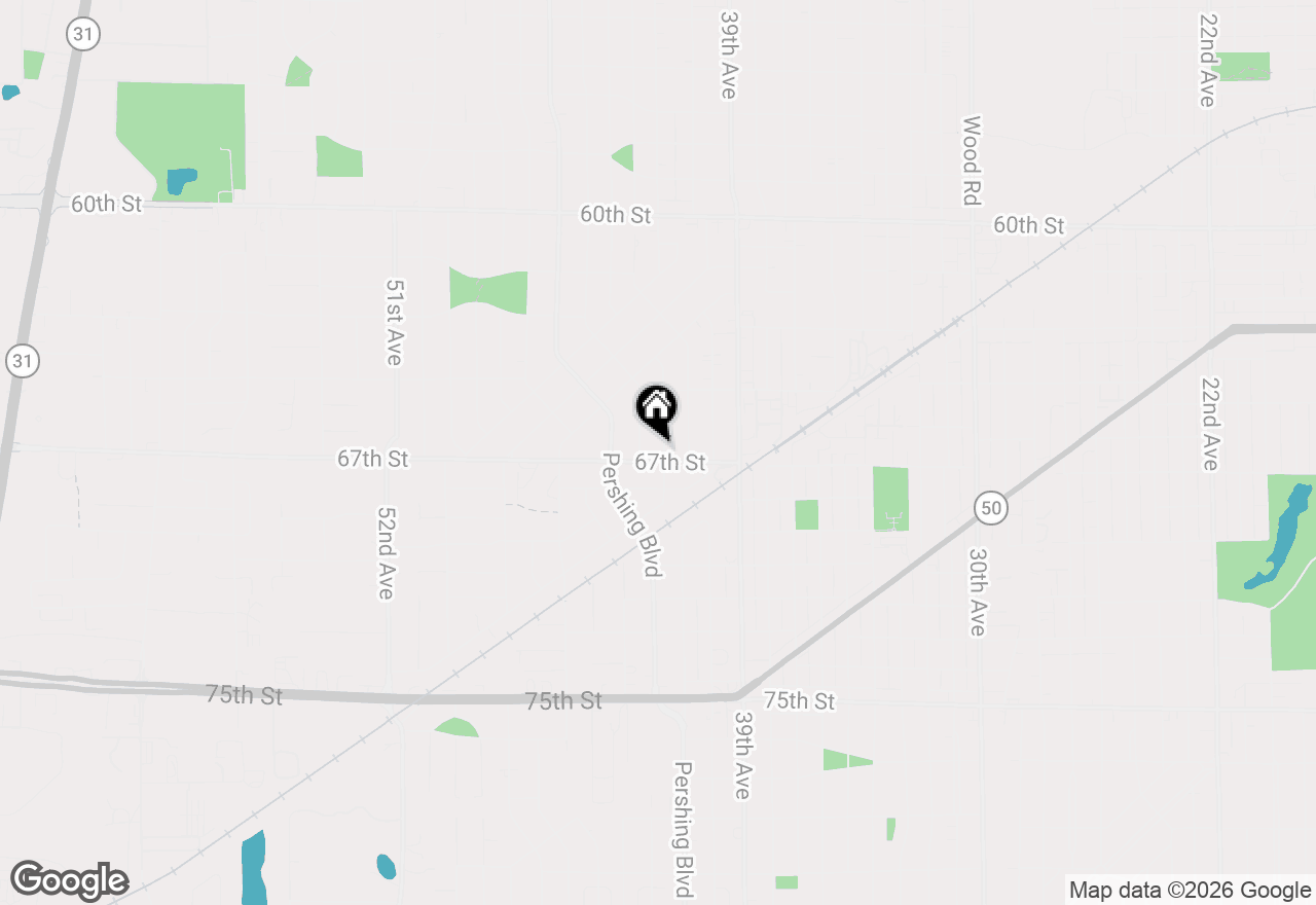 Map of 6618 43rd Ave, Kenosha, WI 53142