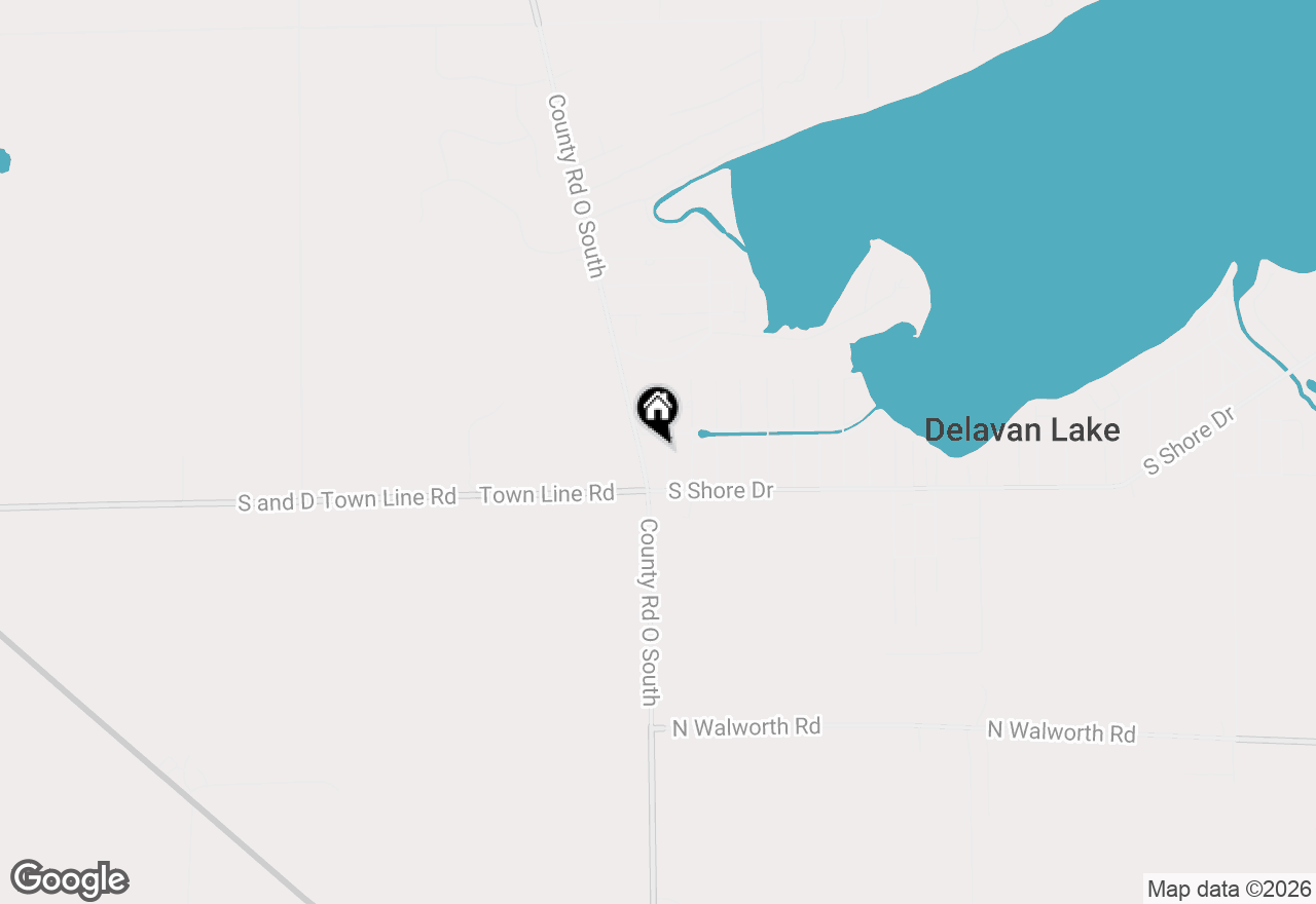 Map of 4125 Spruce St, Delavan, WI 53115