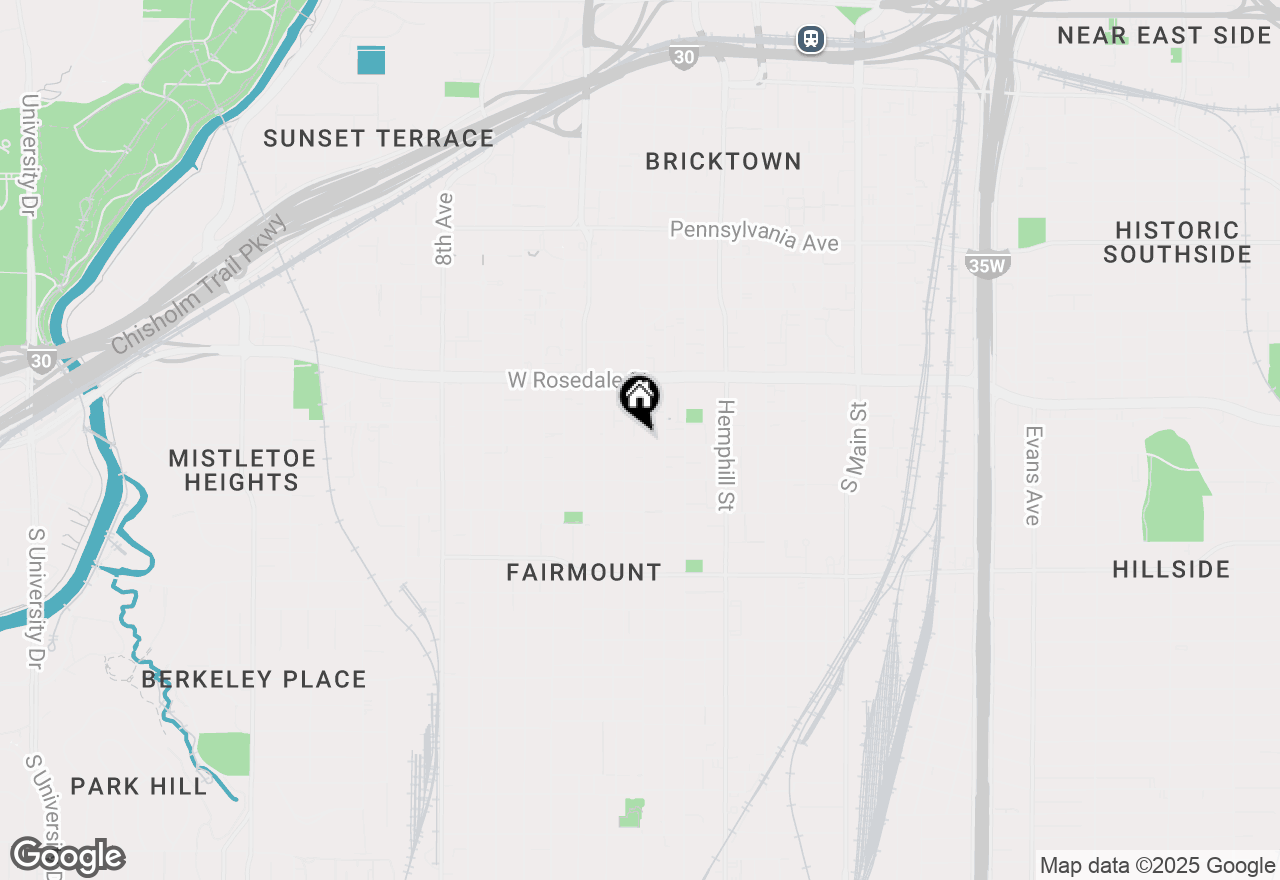 Fort Worth Office map