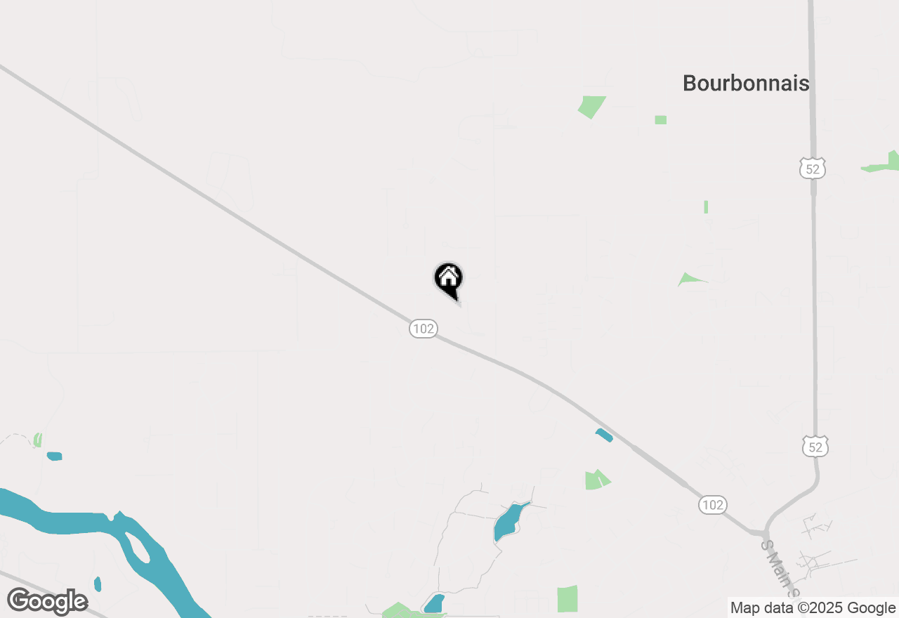 Map of 1172 Blaye, Bourbonnais, IL 60914