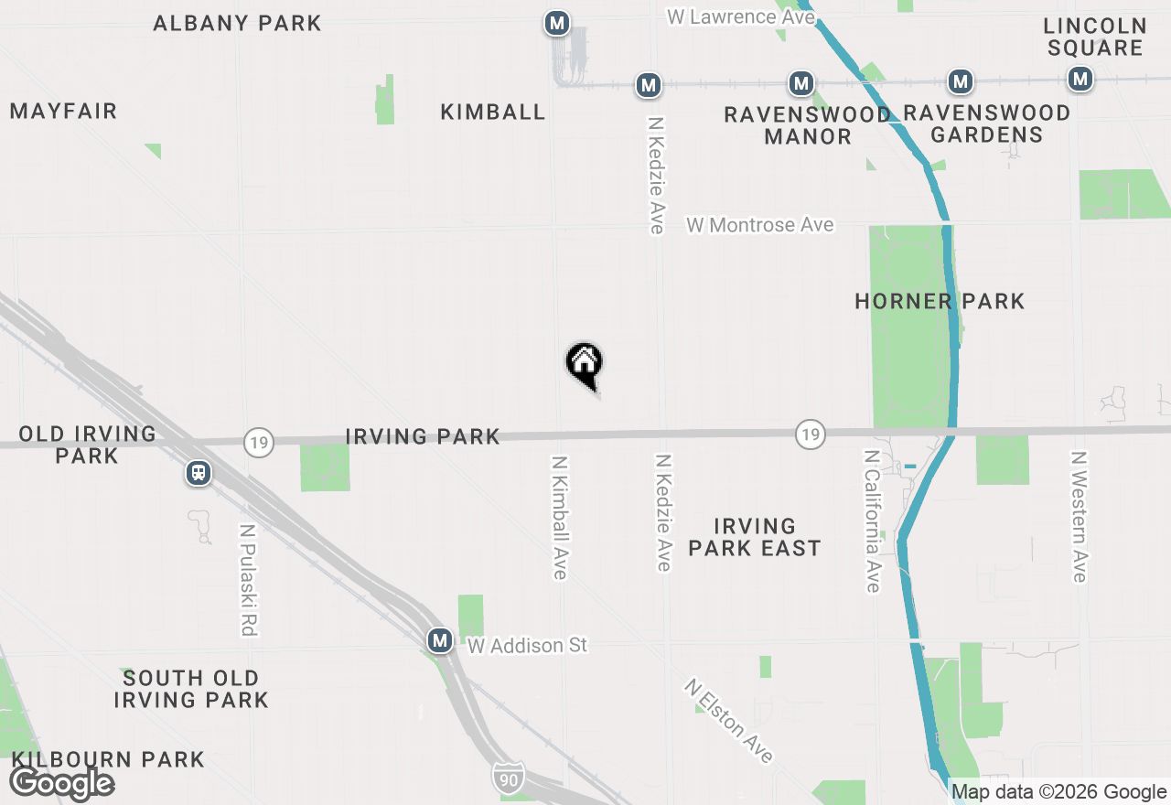 Map of 3328 W Cuyler Avenue #1, Chicago, IL 60618