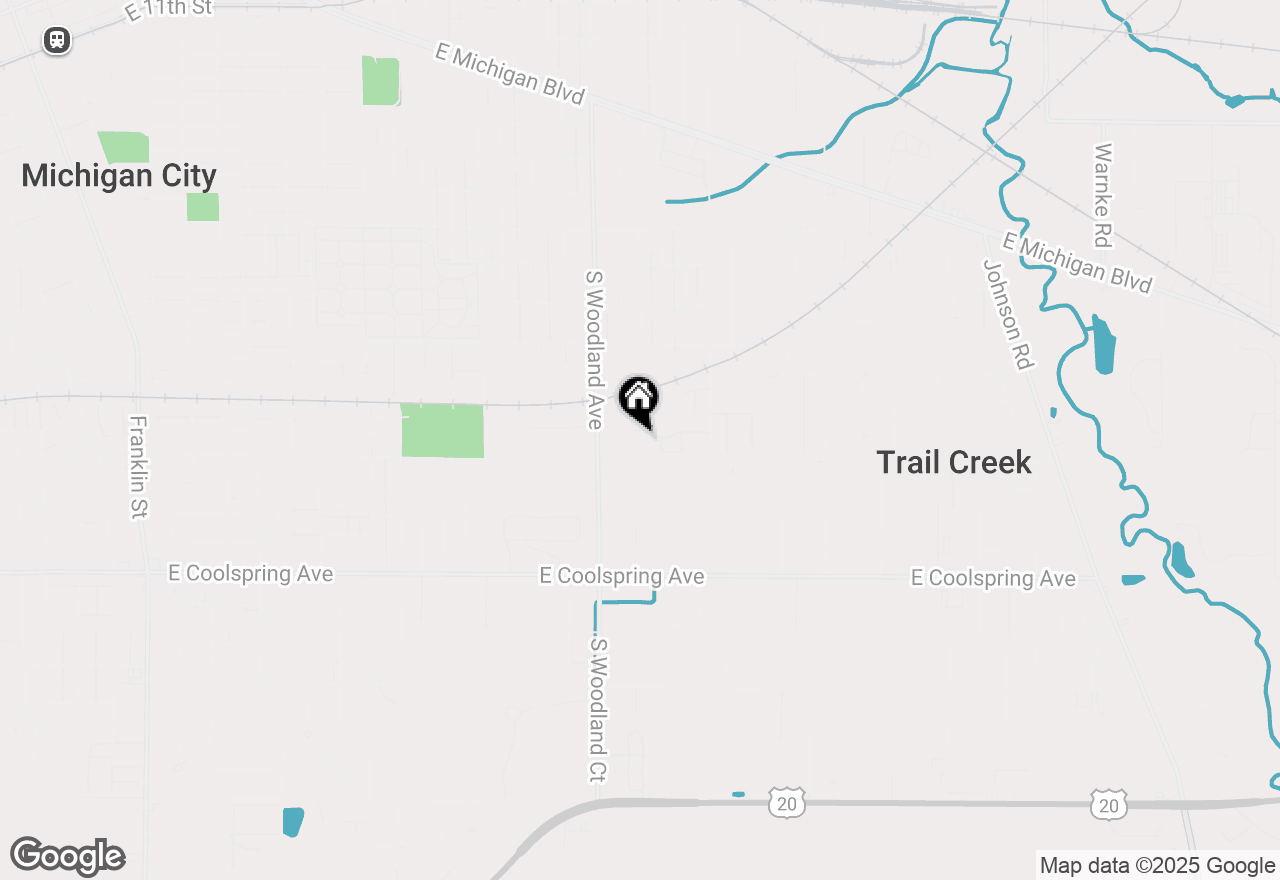 Map of 171 Indian Ridge #4, Michigan City, IN 46360