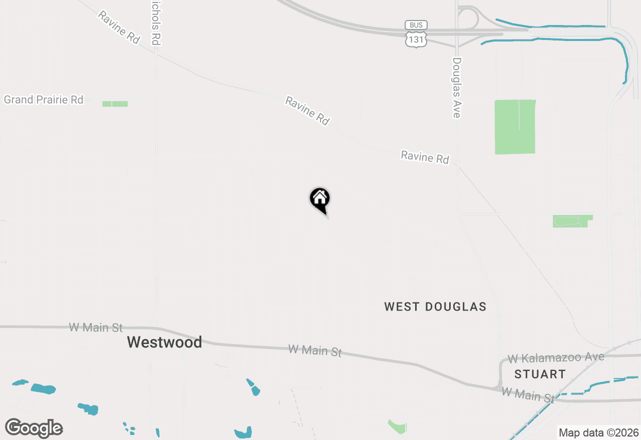 Map of 1218 Pinehurst Boulevard, Kalamazoo, MI 49006