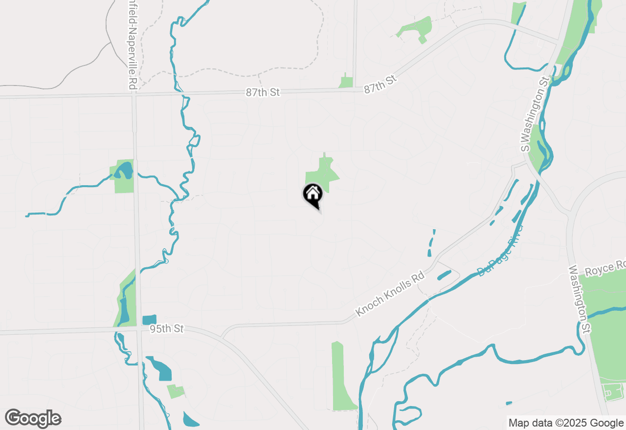 Map of 487 Blodgett Court, Naperville, IL 60565