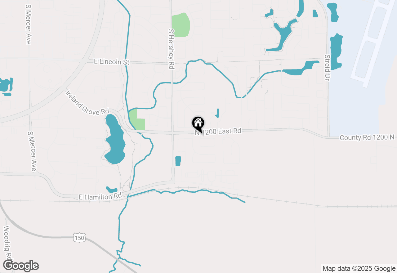 Map of 3 Crista Ann Court, Bloomington, IL 61704