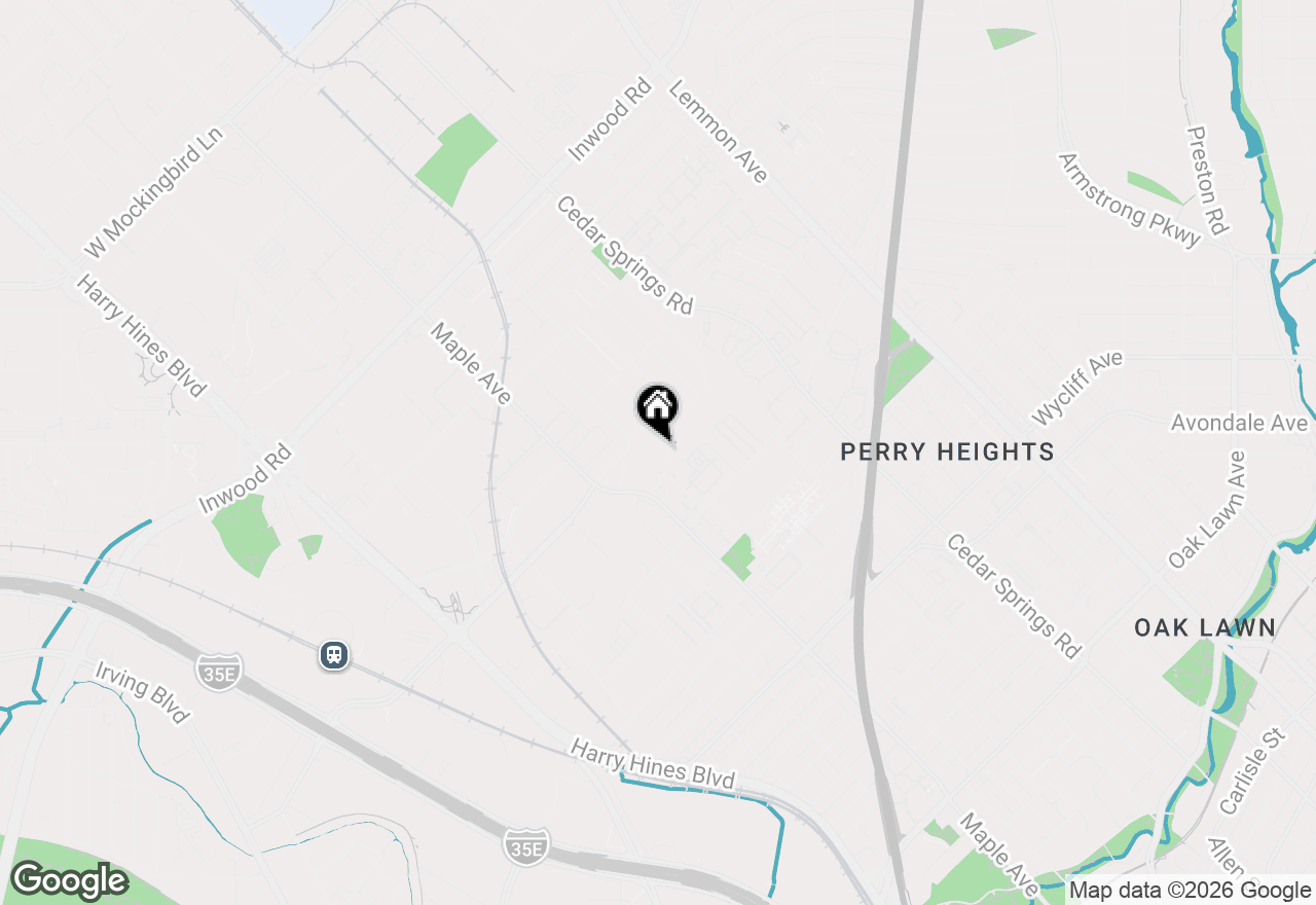 Map of 4811 Denton Drive #105, Dallas, TX 75235