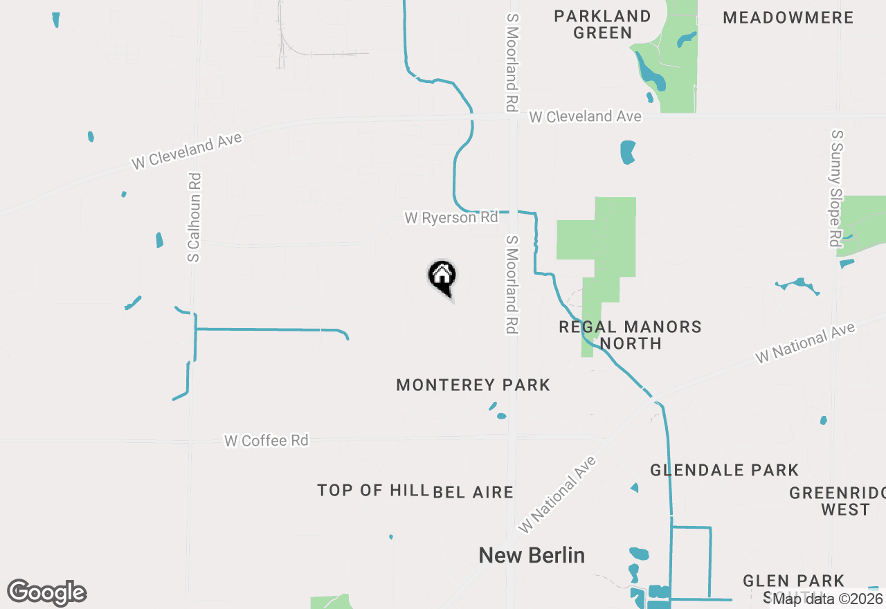 Map of 3150 S Ventura Dr, New Berlin, WI 53151