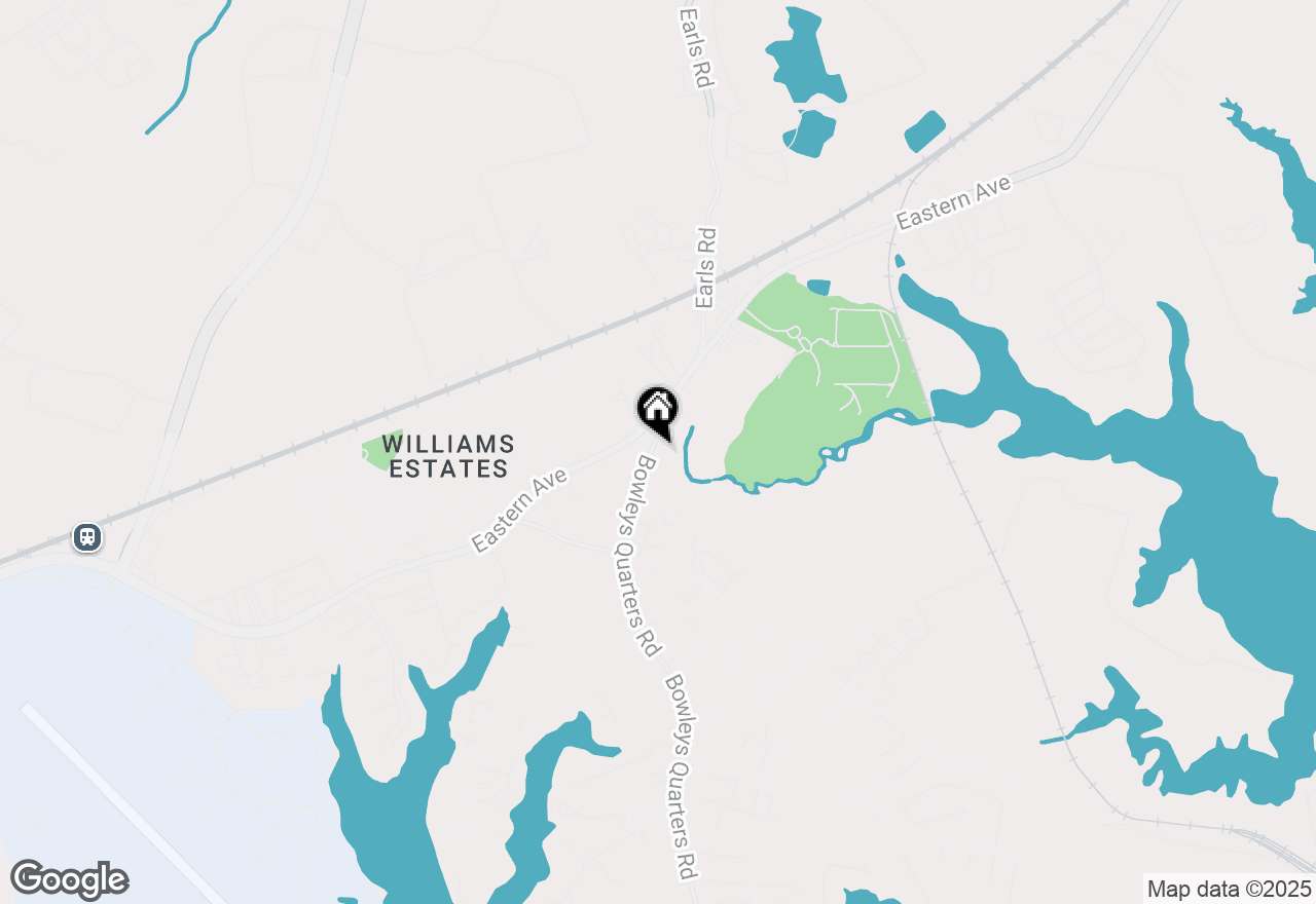 Map of 15 Bowleys Quarters Road, Middle River, MD 21220