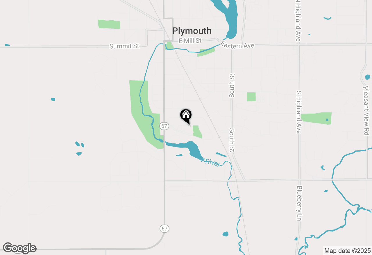 Map of 255 Ann Dr, Plymouth, WI 53073