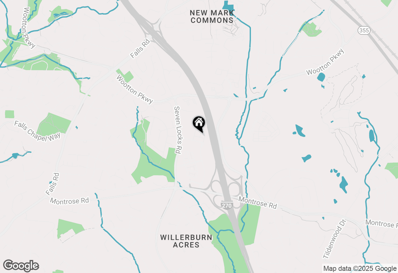 Map of 1121 Polaris Road, Potomac, MD 20854