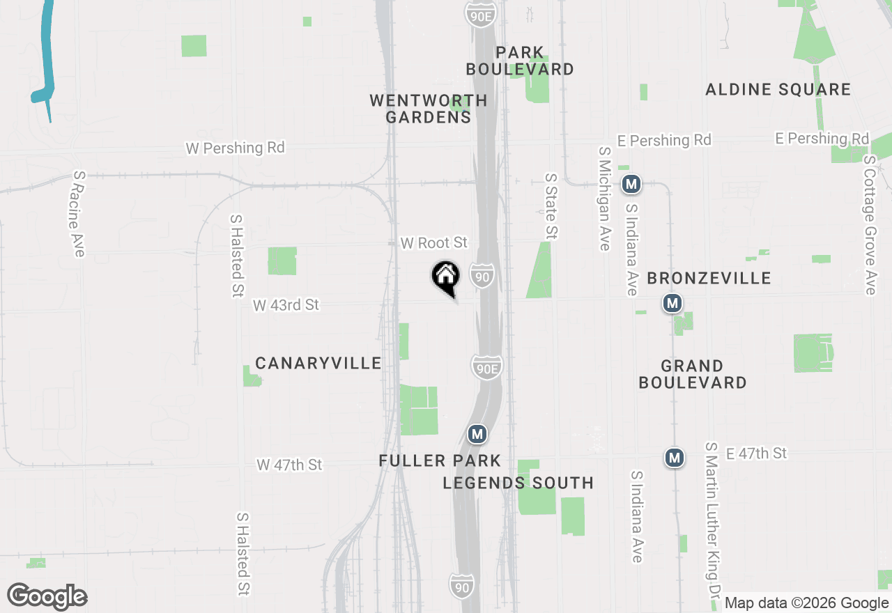 Map of 245 W 43rd Street, Chicago, IL 60609