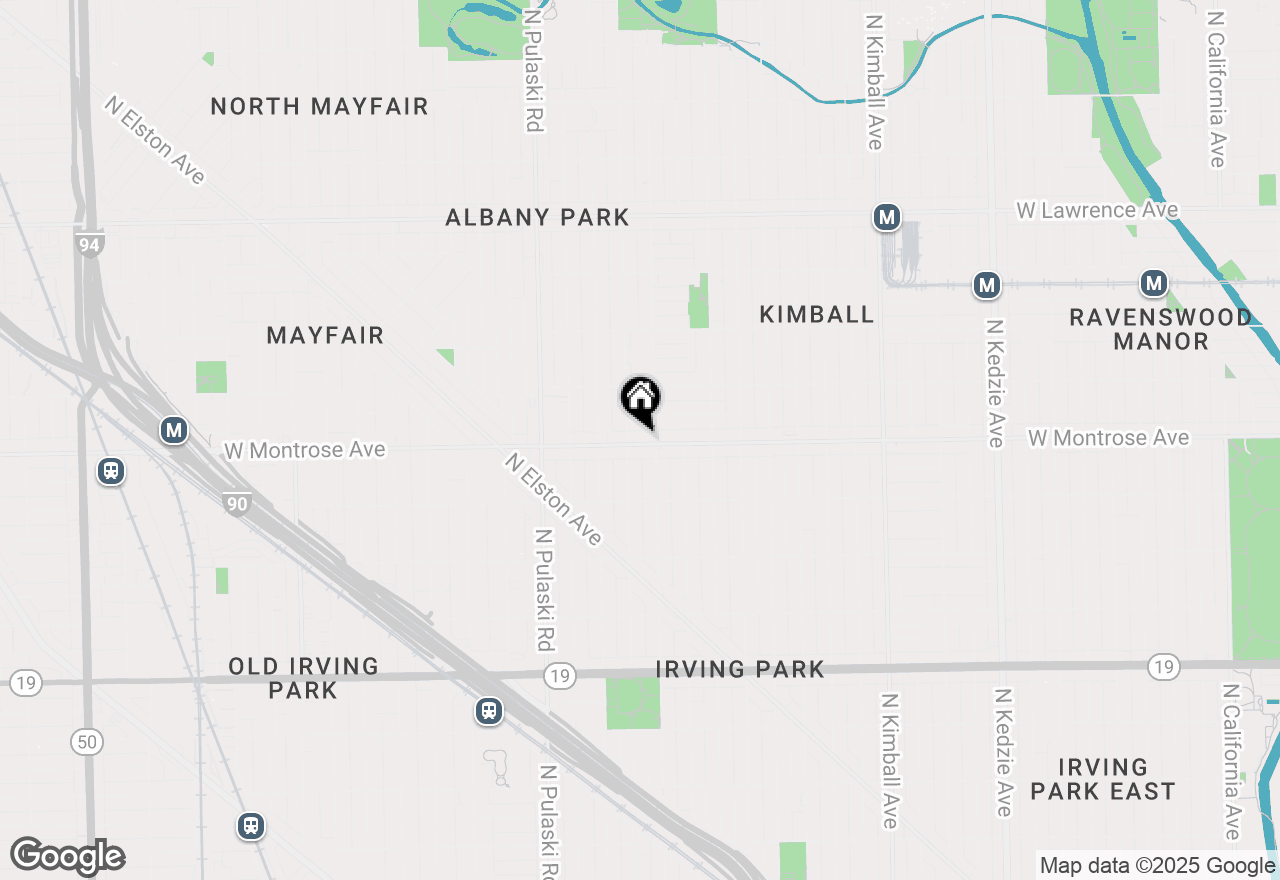 Map of 3810 W Montrose, Chicago, IL 60618
