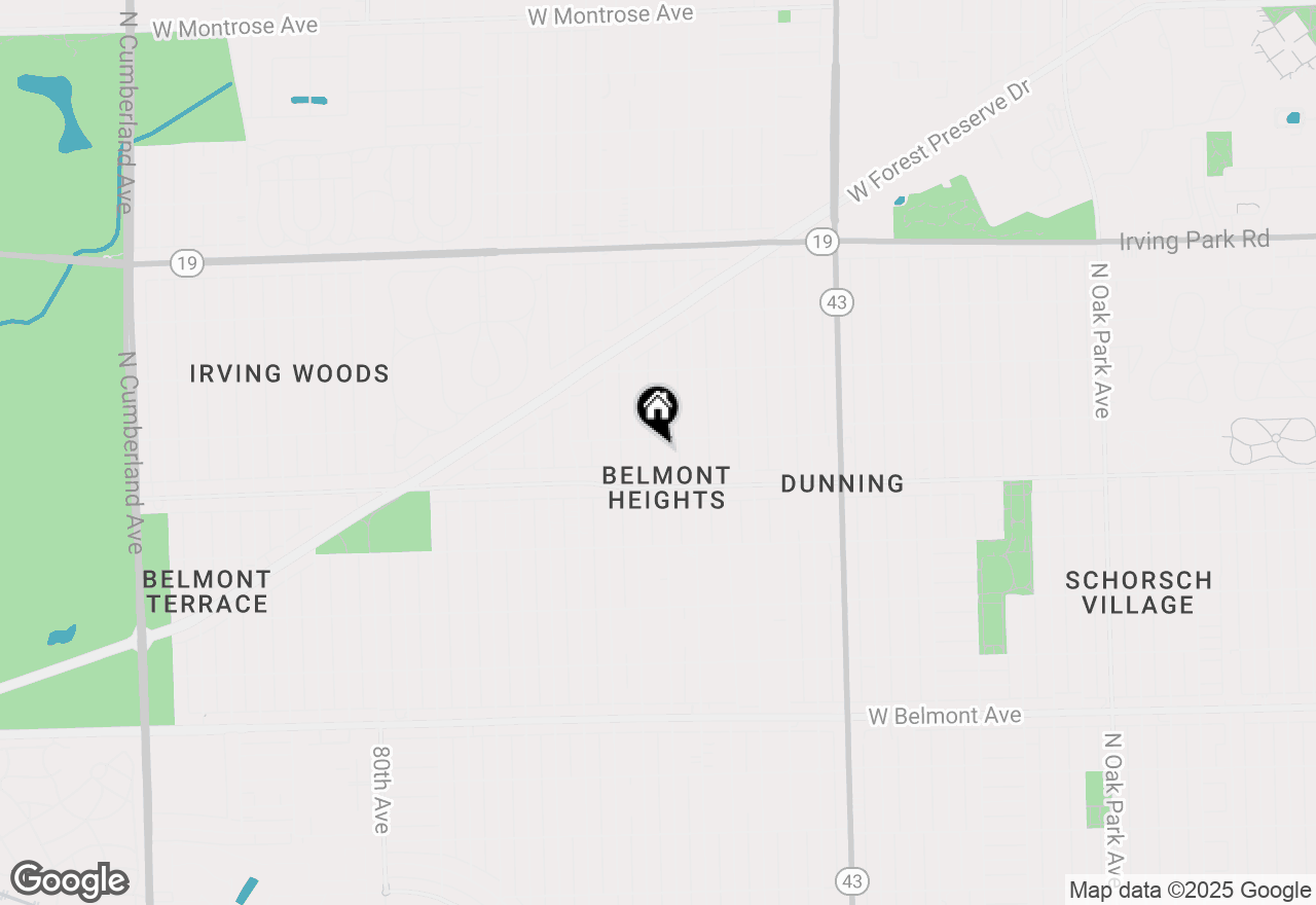 Map of 3636 N Olcott Avenue, Chicago, IL 60634