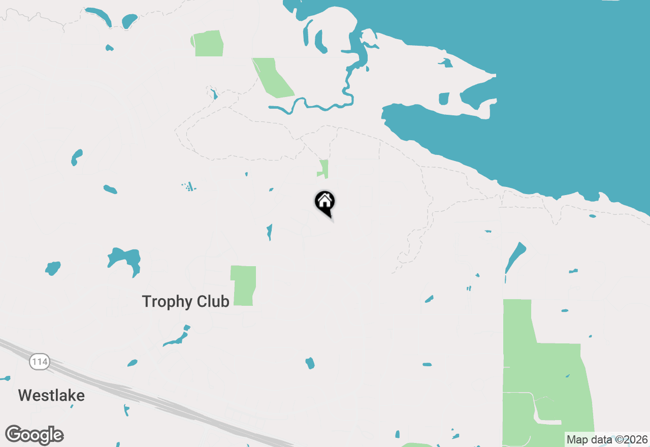 Map of 4 Heatherstone Court, Trophy Club, TX 76262