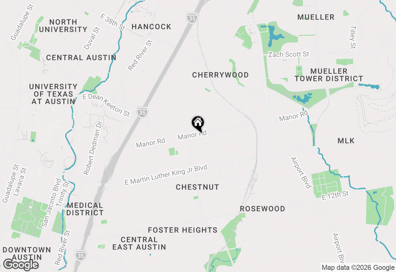 Map of 2401 Manor Rd #118, Austin, TX 78722